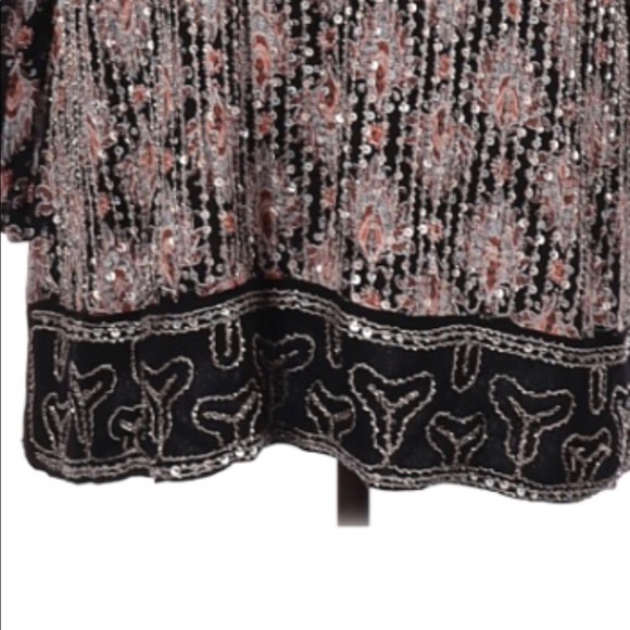 Vintage Boho sequin dress Design Lab - Picture 6 of 11